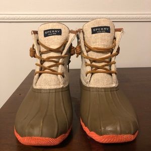 Sperry Saltwater Duck Boots - size 8